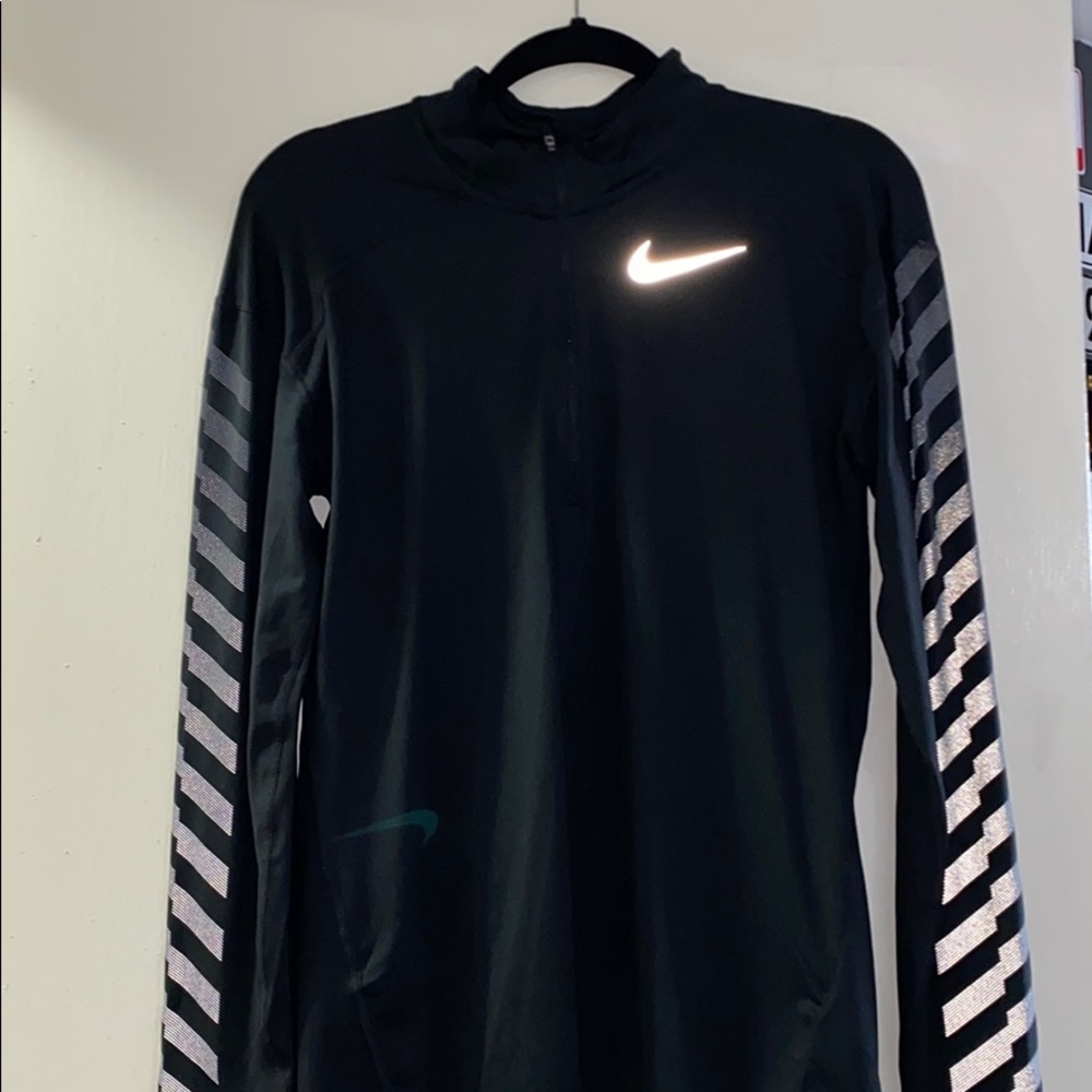 Men’s Nike reflective running top - half zip